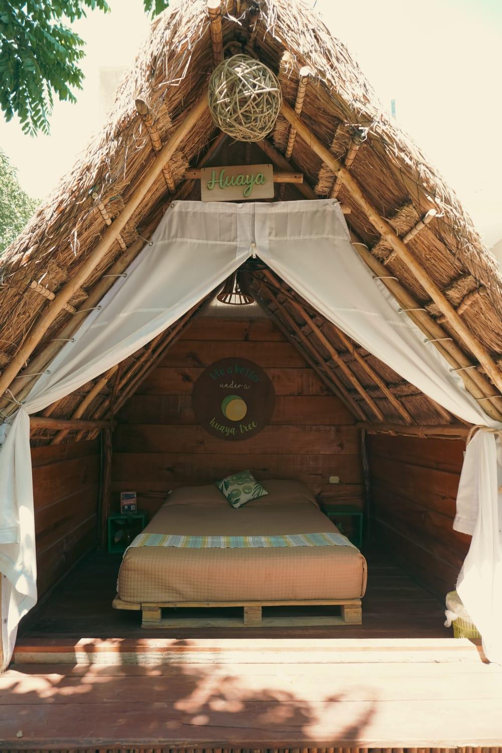 El Buho Bacalar Eco-Cabanas Hostal Exterior foto