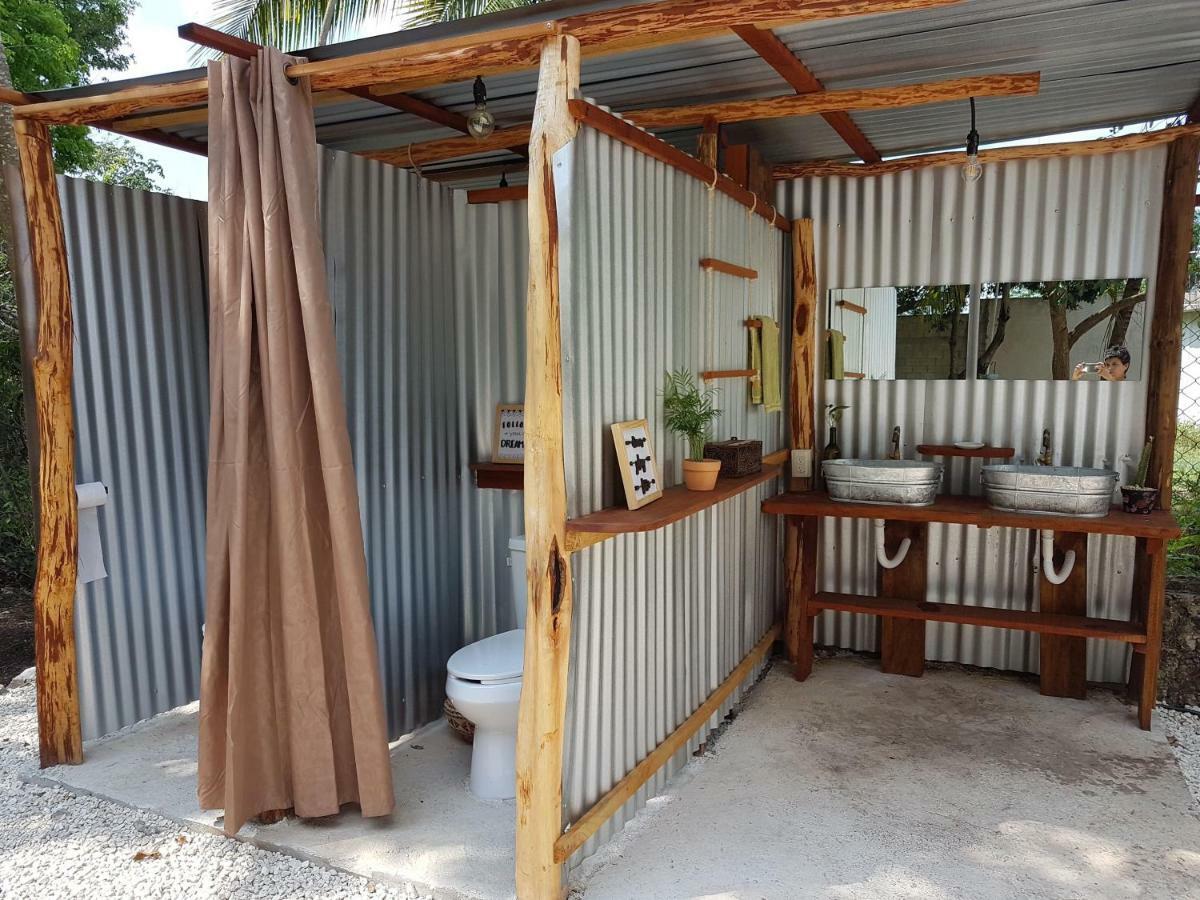 El Buho Bacalar Eco-Cabanas Hostal Exterior foto