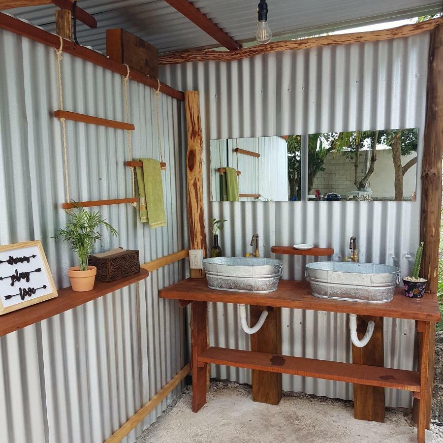 El Buho Bacalar Eco-Cabanas Hostal Exterior foto