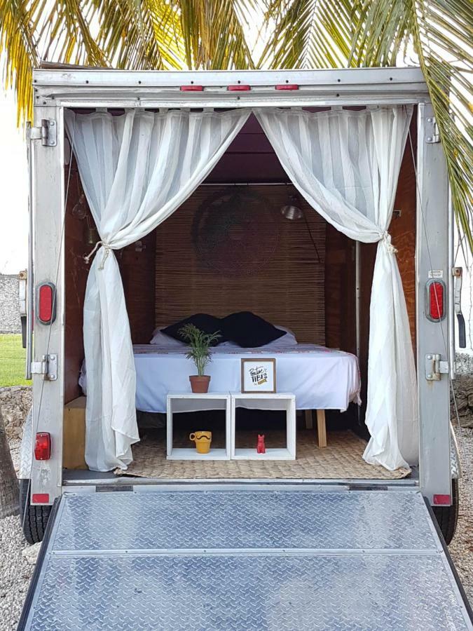 El Buho Bacalar Eco-Cabanas Hostal Exterior foto