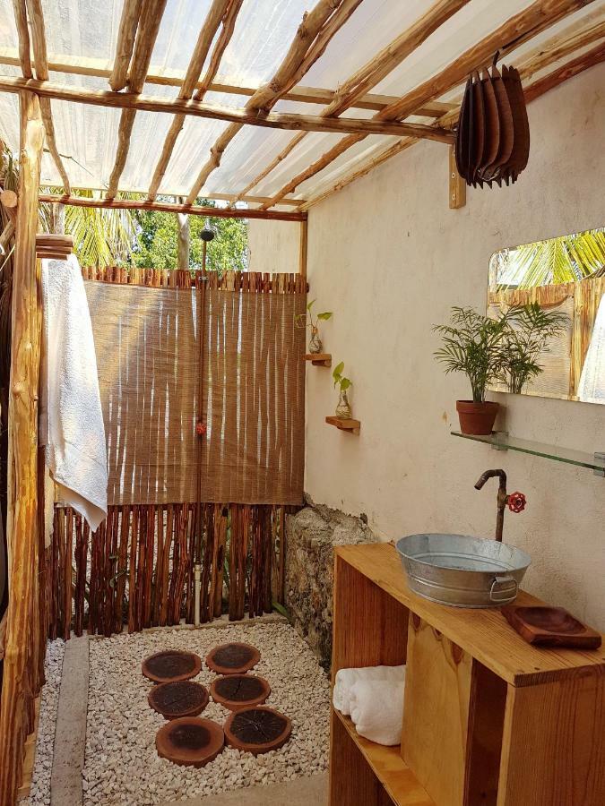 El Buho Bacalar Eco-Cabanas Hostal Exterior foto